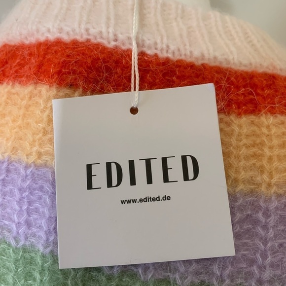 Edited Louise multicolored alpaca pullover sweater EU size 36 - Picture 7 of 11